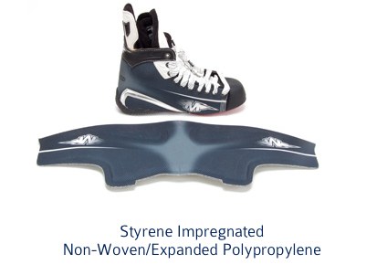 thermoformed foam skate